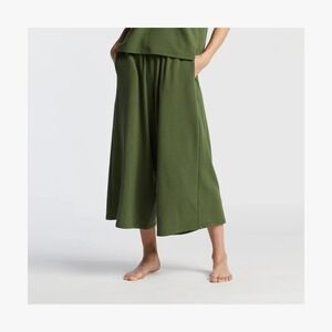 MONOS Everywhere Sevilla Pants Size Small‎ Cypress Green A-Line Flared Wide Leg